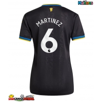 Camisa de Futebol Manchester United Lisandro Martinez #6 Equipamento Alternativo Mulheres 2025-26 Manga Curta